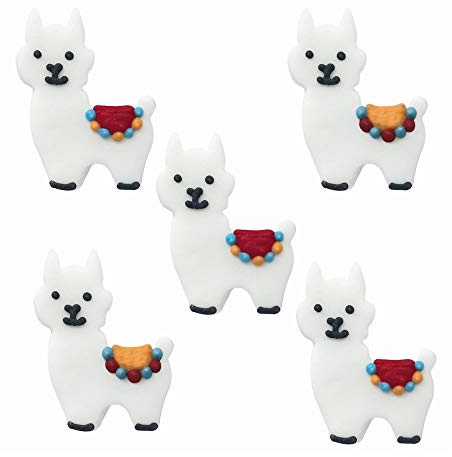Edible Sugar Llamas - 5 Pack