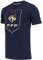 France Football Team T-Shirt, 2 World Cup Stars, French Football Federation - Official Collection, mens, blue, S
