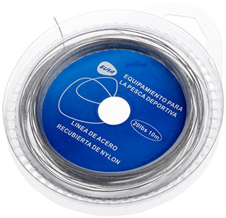 SHOTAY BENGKUI Filo di Acciaio da Pesca, Esche in Filo di Acciaio Inossidabile Leader Trace Accessori per lenze da Pesca 10 m 7 Fili 20 libbre