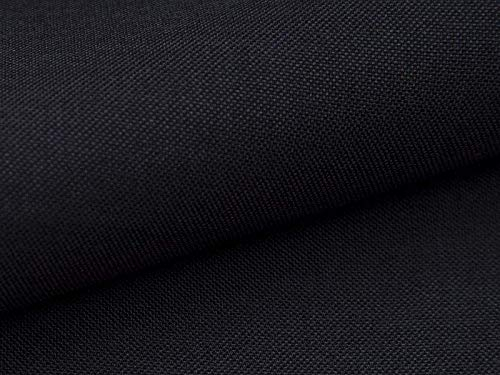 5 Meter Polsterstoff Webstoff Bezugstoff Lux 23 Schwarz