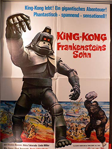 King Kong - Frankensteins Sohn - Filmposter A1 84x60cm gefaltet-G1
