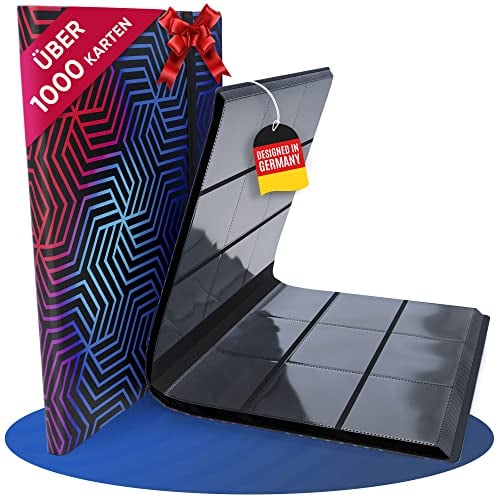 AEY Catcher® Sammelalbum für Pokemon Karten (mehrfach bestückbar) - Sammelheft für Sammelkarten - Binder - Sammelmappe groß A4