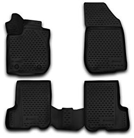 Element Passgenaue Premium Antirutsch Gummi Fußmatten - Dacia Sandero/Stepway