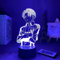 Anime Angriff auf Titan Acryl 3D Illusion Lampe Raumdekor Tischlampe Captain Levi Ackerman Figur Nachtlicht Kind Geburtstagsgeschenk-16 Farbe mit Fernbedienung