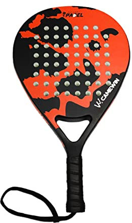 Rben BeachTennisschläger | Kohlefaser BeachTennisschläger,Eva-Memory-Schaumkern, Paddelschläger mit Tragetasche für Pop-Tennis BeachTennis