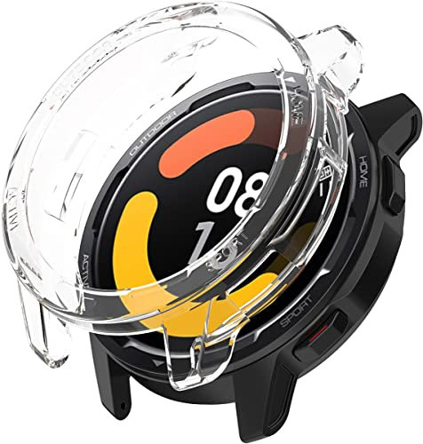 Shieranlee Mi Watch S1 Active Funda,Carcasa Protectora chapada en TPU Armor Shell Compatible con Xiaomi Watch color2