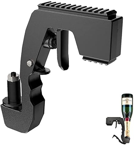Champagner Spritzpistole, Champagne Spray Gun, Weinstopper Champagner Weinspender, Brunnen Champagner Pistolen, Verstellbares Kaliber Bierspender für Schwimmbad, Strand, Geburtstag,Hochzeit, Bar-Tool