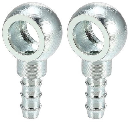 QUARKZMAN 12mm Durchmesser 7.7 mm Außendurchmesser Motorrad Banjo Fitting Adapter 2