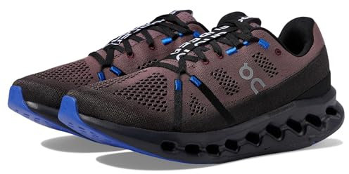On Cloudsurfer Sneaker für Herren, Schwarz/Kobalt, 46.5 EU