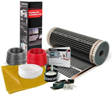 Kit complet de chauffage au sol infrarouge avec film chauffant 140W/m²