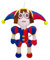 2023 New The Amazing Digital Circus Plush,11.2 Pomni and Jax Plushies,Plush Toys for Circus Clowns,Stuffed Figure Doll for Kids Adults, Birthday Halloween Christmas for Boys Girls（long version Pomni)