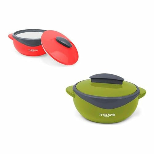 ThermoSport Lot de 12 bouteilles isothermes en plastique 1 l (1 000 ml)