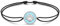 JENDEAR SHINE Bracelet de Cheville Coquillage pour Femme, Bracelet de Cheville en Chaîne de Corde Fait Main en Émail en Argent Sterling 925, Mignons Bijoux de Cheville de Plage d'été