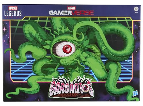 Marvel Legends Series Gamerverse Gargantos, Retro Video Game-Inspired Collectible 6-Inch Scale Action Figure
