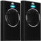 RUIZHI Set di 2 telecomandi 868,35 MHz compatibili con XT4 868 SLH(LR), telecomando a 4 canali, nero