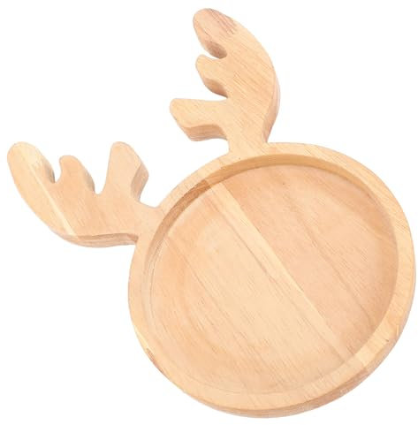 Sottovaso per Piante in Legno, Vassoio per Vasi per Piante a Tema Natalizio per Cucina (quercia 2)