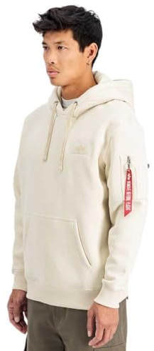 Alpha Industries Herren Back Print Hoodie Kapuzenpullover (1er Pack)