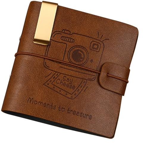 FOSDICK Mini Album Fotografico, Photocard Binder, Album Foto, Albums Portafoto, Albums Porta Foto, Può Essere Utilizzato Come Archivio Fotografico Quotidiano, Compleanno, Record di Viaggio