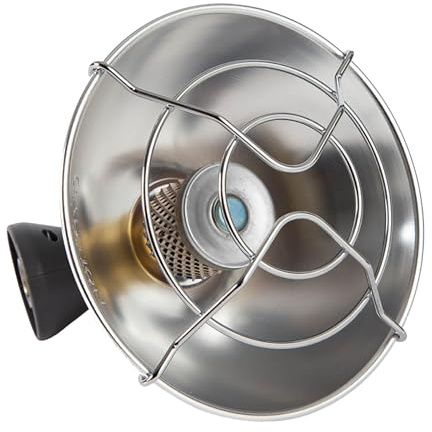 Propan Heizung Camping Single Tank Top Tragbares Gas mit elektronischer Zündung Faltbarer Halter für Winter Zelt Wandern Eisfischen Jagd