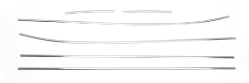 OMAC Fensterleisten Zierleisten kompatibel mit Hyundai ix35 2010-2015 Edelstahl Chrom 6tlg