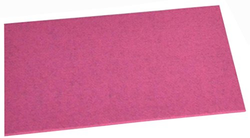 AMF Life Support de Nettoyage pour Arme, Couleur et Taille au Choix, Tapis de Feutre, Feutre Possible des 2 Côtés, 4–5 mm d'épaisseur, Rose Bonbon, 30cm x 45cm
