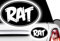 HR-WERBEDESIGN 1x Rat Sticker Ratte Old School Hardcore Aufkleber Shocker STP OEM Black Pearl