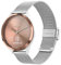 TRUMiRR Remplacement pour Garmin Venu Sq 2 Music/Vivomove Trend/Vivomove Sport/Vivomove HR Sport Bande de montre, 20mm Bracelet de montre en acier inoxydable tissé Bracelet à libération rapide