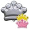 Ulalaza Aluminium Kuchenform 3D Crown Form Backform DIY Geburtstag Kuchenform Küche Liefert