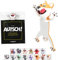KXT Witzige 3D Lesezeichen - Original AUTSCH! Cartoon Tiere - Lustiges Geschenk für Kinder und Erwachsene (Hund)