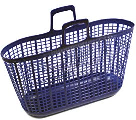 Panier de courses Domplex, grand format, 500 x 200 x 395 mm (bleu)