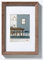 walther design Bilderrahmen nussbaum 30 x 45 cm mit Passepartout, Fiorito Holzrahmen EF045N