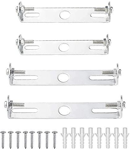 Moscare 4PCS Ceiling Fixture Light Fixture Bracket,9cm/10.5cm Ceiling Fixture Light Fixture Pendant Bracket with Screws for Home Office