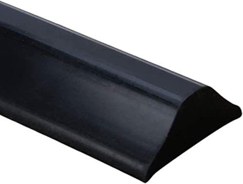 Schwallschutzleiste Dusche Selbstklebend, Duschschwellen-Wasserdamm, Wasserdamm Dusche, Dusche Bad Boden Dichtung Barriere-Wasserstopper hält das Wasser innerhalb der Schwelle (120cm,Schwarz)