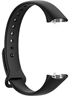 MYAYD Bracelet compatible avec Samsung Galaxy Fit SM-R370, étanche, souple et respirant, bracelet de rechange en silicone pour Samsung Galaxy Fit SM-R370, pour homme et femme