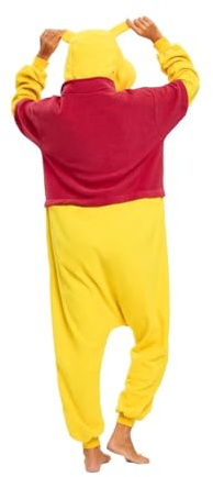 LABULA Onesie tierkostüme Damen Herren Pyjama Animal Halloween Schlafanzug Cosplay Jumpsuit Karneval Einteiler,66,L