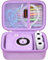 Canboc Camera Case for CHRERNA/YKSLEMON/AORILE/CKATE/OPERHOO/YORKOO/Gofunly Kids Instant Print Camera, Toddler Digital Cameras Bag fit Print Paper, Colorful Pen, USB Cable, Purple (Case Only)
