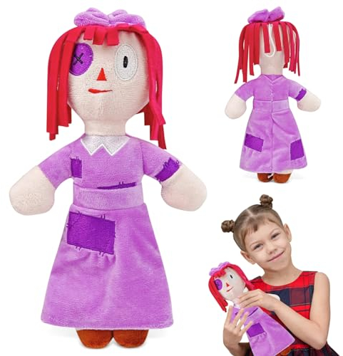 HZMJDHZM The Digital Circus Plüschtiere, Pomni und Jax Kuscheltier, Circus Joker Plüsch Toy Soft Stuffed Anime Peripheriegerät für Jungen und Mädchen