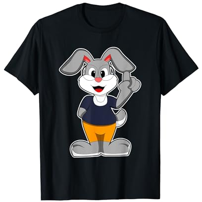 Hase Nerd Brille T-Shirt