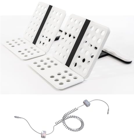 COSYWORLD CosyLift Bundle: Set di 2 CosyLift e cavo di sincronizzazione, Schienale elettrico per materassi e reti a doghe, Per tutti i tipi di letti (anche a contenitore)