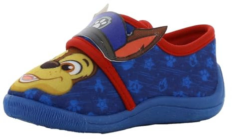 Leomil Paw Patrol Hausschuhe Hausschuhe Kinder Jungen 29, Ideal für Kindergarten oder Zuhause, Blau