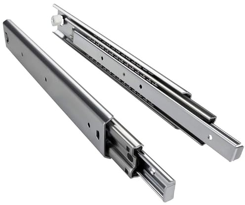 SOTOOLS 1 Paar (2 Stück) Schwerlastauszüge, L=400 mm, max. 136 kg | Vollauszug-Schubladenschienen für Schubladen.