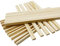 WANYI 40 Pièces Batonnet en Bois, Tasseau Bois, 200 x 10 x 5mm Carrées Baguette Bois Baton Bois pour Maquette DIY Projets d'Artisanat