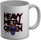 Shopagift Heavy Metal Queen Music Skull Rock Gothic Mug White 11oz Large Ceramic Cup
