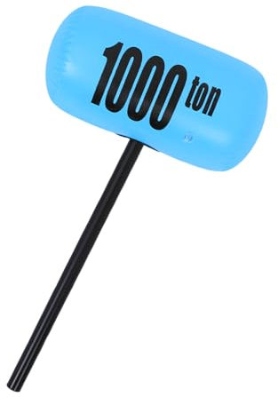 TOYANDONA Boys and Girls Hammer Party Decoration Inflatable Tool Toy in Variety of Sizes for Playtime Fun