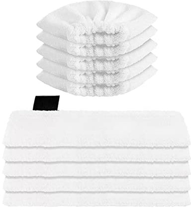 YESEPNNMBW Paño de la fregona de Vapor de reemplazo SC2 SC3 SC4 SC5 Ropa de Piso de Limpiador de Vapor Compatible for Karcher Compatible for EasyFix Fregona