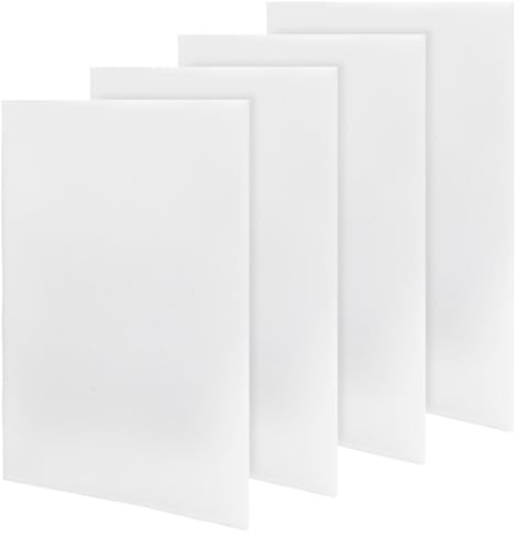 PH Pandahall 4pcs Tampon Filtrant pour Climatiseur 41x32.6x0.6cm Filtres de Purificateur D'Air Découpés Sur Mesure Coussin en Mousse pour Hotte de Cuisinière Four Climatiseur Imprimante 3D