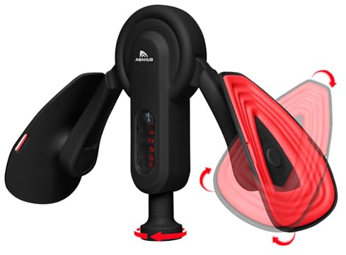Abahub Kegel Thigh Trainer, 0-135 LBF Adjustable Pelvic Floor Muscle & Inner Thigh Exerciser, Home Gym Hip Trainer for Pilates & Postpartum Recovery, Included Free Resistance Band