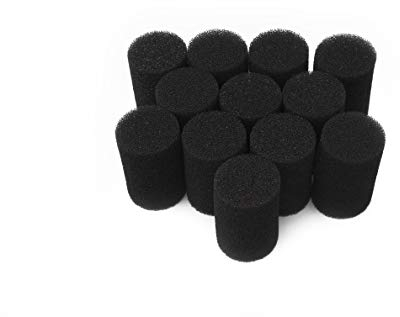 LTWHOME Coarse Prefilter Sponge Fit for Maxi jet and Most Aquariums Pumps (Pack of 12)