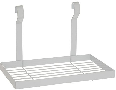 Premier Housewares Sorello Hanging Storage Rack, Iron, White, 18 x 30 x 19 cm