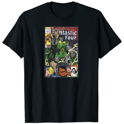 Marvel Fantastic Four Comic Cover T-Shirt